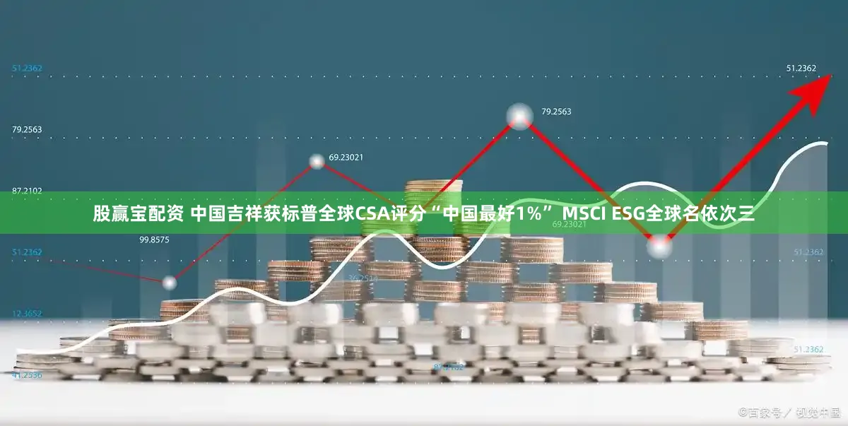 股赢宝配资 中国吉祥获标普全球CSA评分“中国最好1%” MSCI ESG全球名依次三