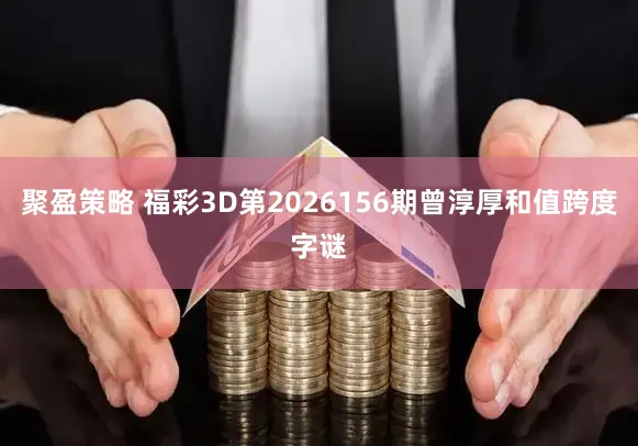 聚盈策略 福彩3D第2026156期曾淳厚和值跨度字谜