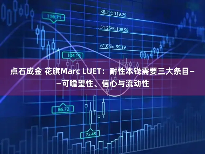点石成金 花旗Marc LUET：耐性本钱需要三大条目——可瞻望性、信心与流动性